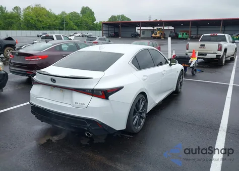 2023 Lexus Is 350 F Sport из США, поврежденный, VIN JTHGZ1B2XP5058945